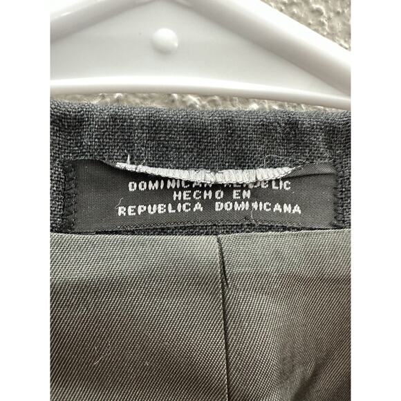 Barrington Mens Suit Cost Size 44S Gray Two Button Up Single Breasted - Picture 6 of 14